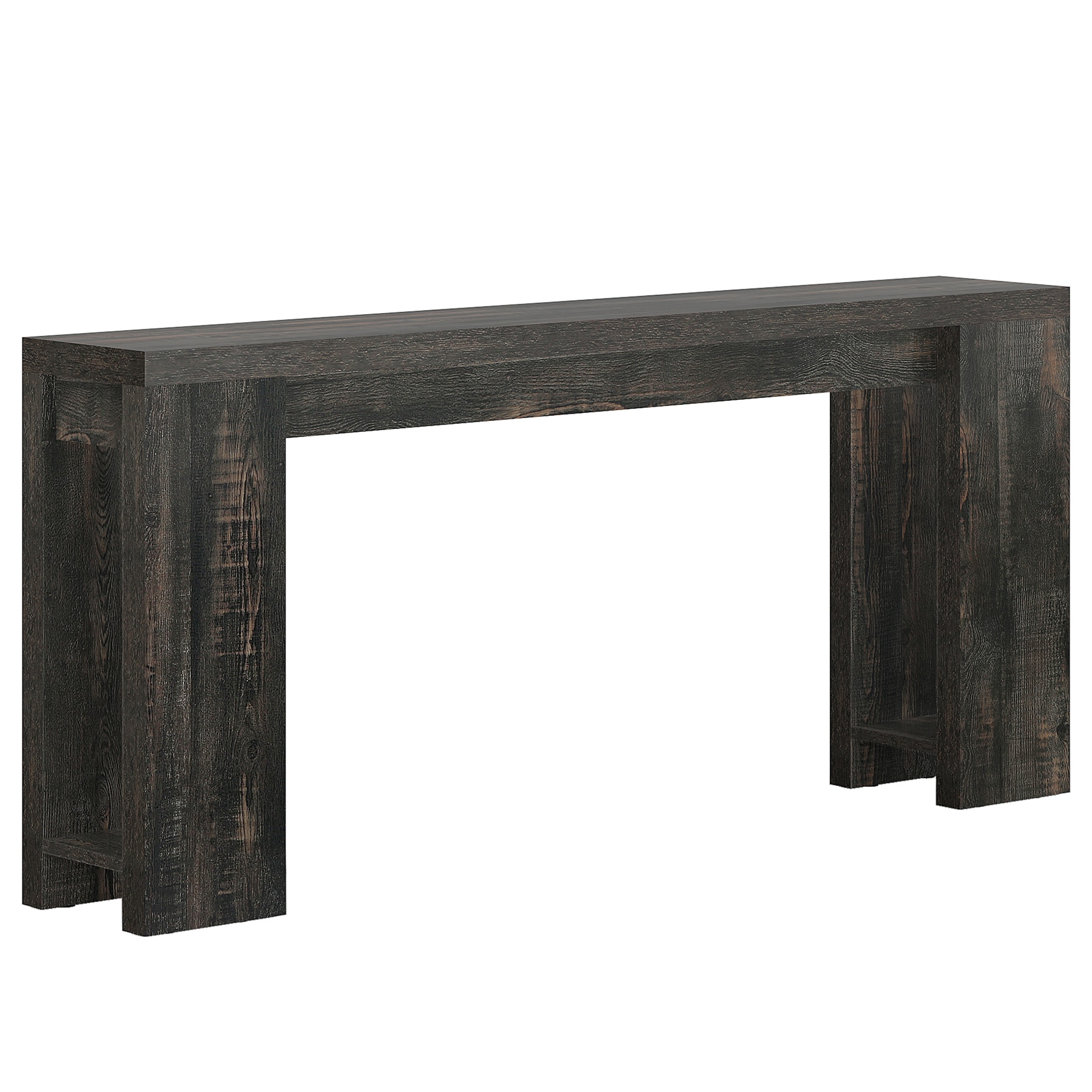 Wood Console Table, Farmhouse Sofa Table Entryway Table_voghion.com